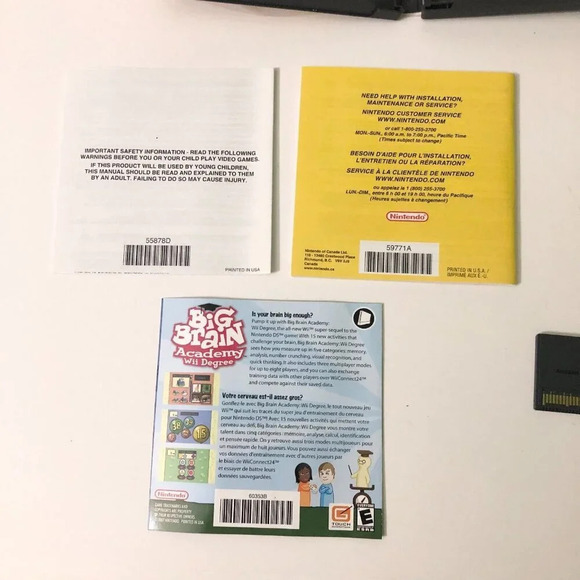 Lot of 4 Nintendo DS Brain Age 1 and 2 Double Sequence  Crosswords Game - Picture 12 of 16